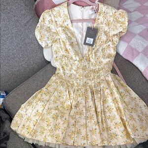 House of CB Imani floral mini dress